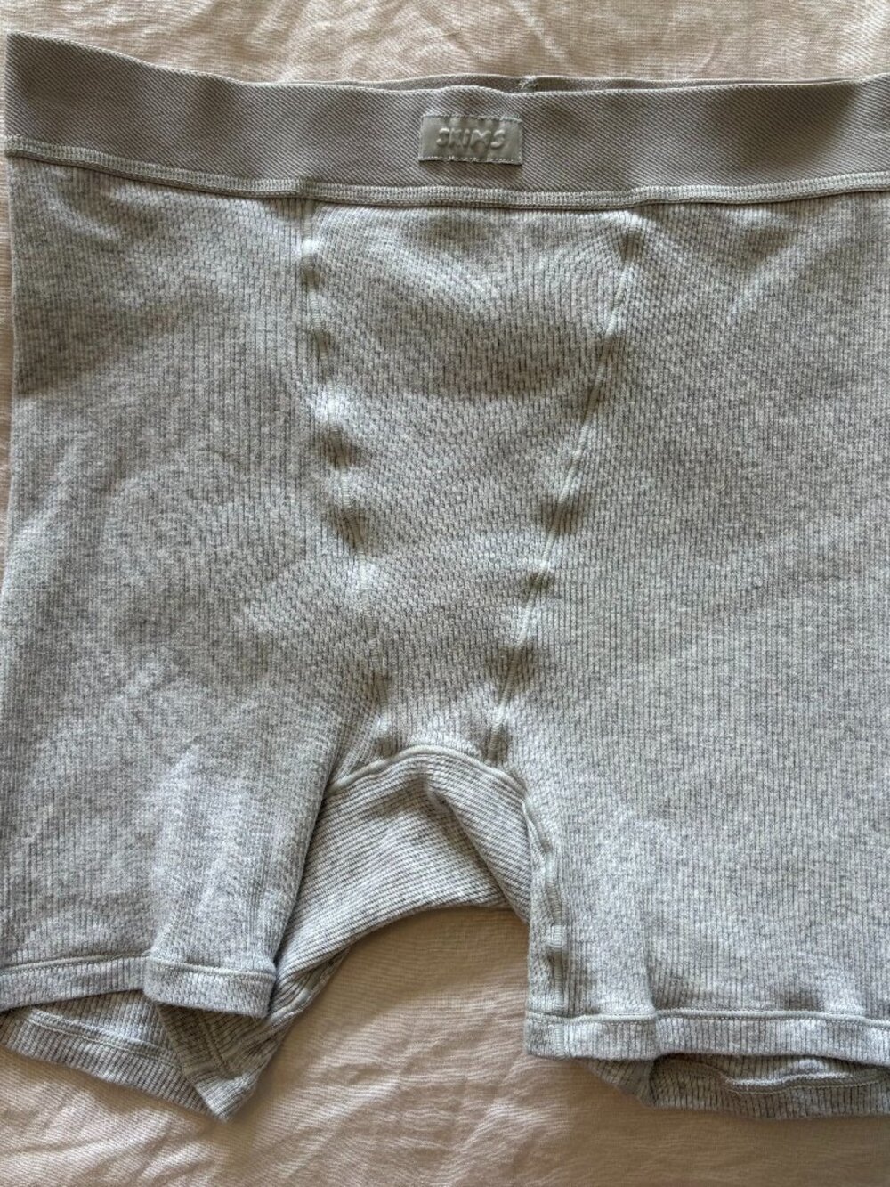 SKIMS Women's Cotton Rib Boxer